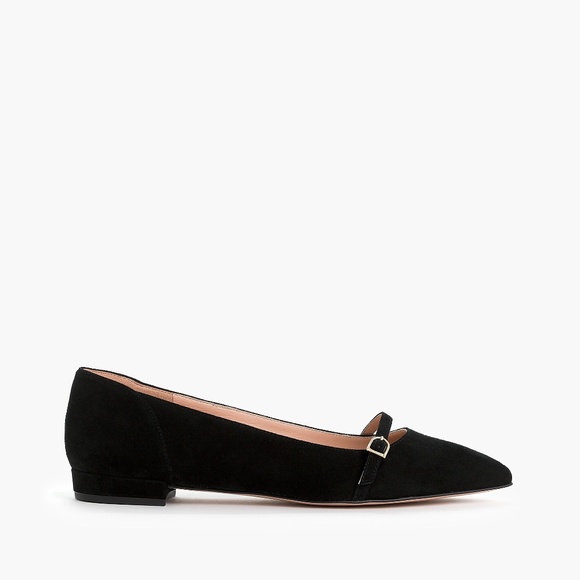 J. Crew Shoes - New JCREW Gwen Mary Jane Pieced Ballet Flats Suede